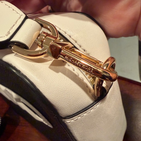 Michael Kors Black and White Camera Crossbody Bag - Picture 12 of 12